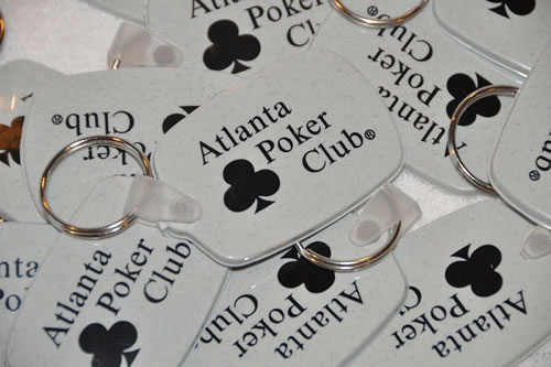 Atlanta Poker Club Key Chain
