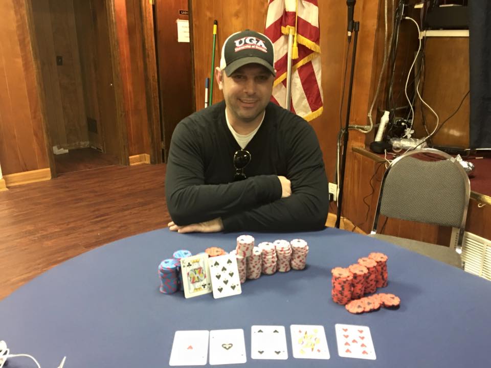 Atlanta Poker Club and Toys for Tots Knockout Tournament 2013 - Jeremiah Howell Wins