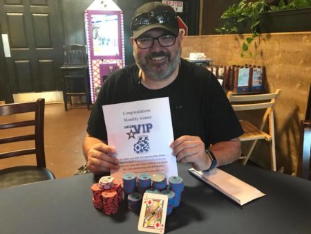 David Stout wins $777 June Monthly