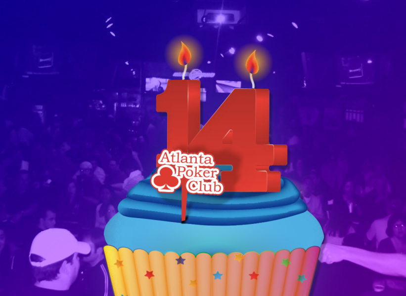 Celebrate the Atlanta Poker Club's 14th Anniversary on Friday 4/20!