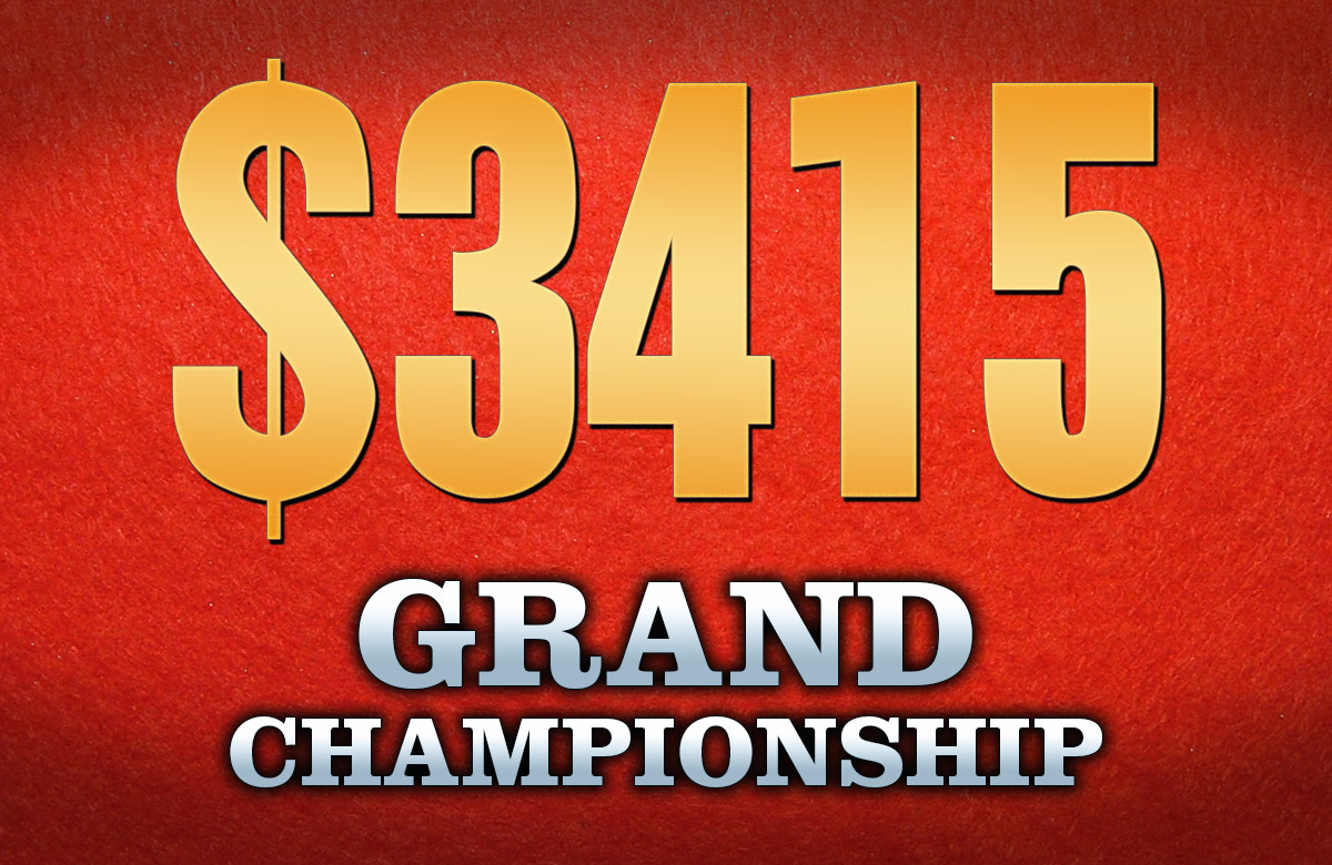 $3415 for Grand Championship Logo